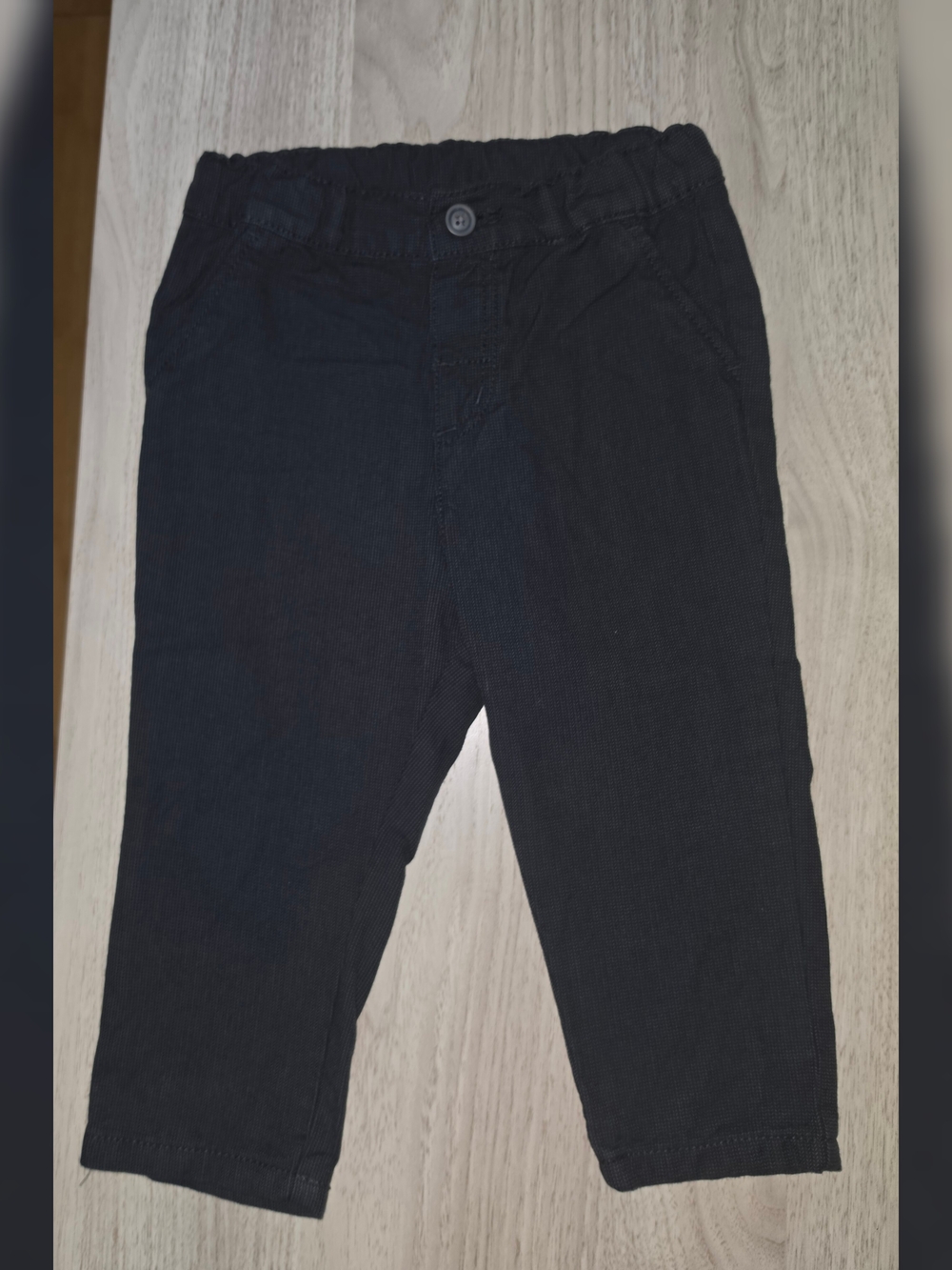 H&M Kids Elastic Waist Navy Pants